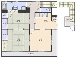 ラ・カーサ南町の物件間取画像